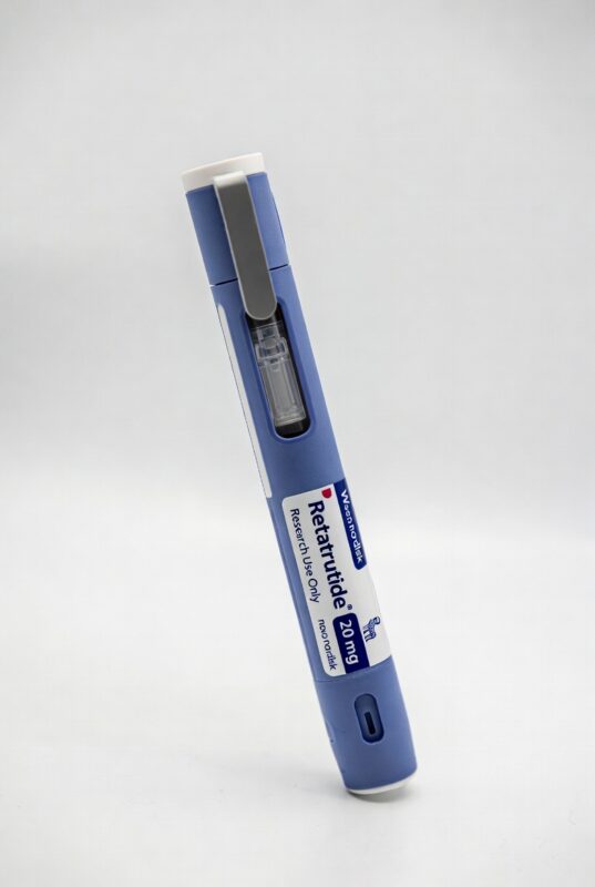 Retatrutide Pen 20mg prefilled injectable pen designed for precise and convenient peptide administration
