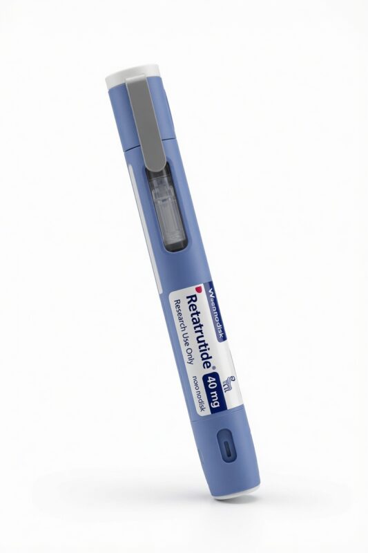 Retatrutide Pen 40mg high-strength prefilled injectable pen for precise peptide administration